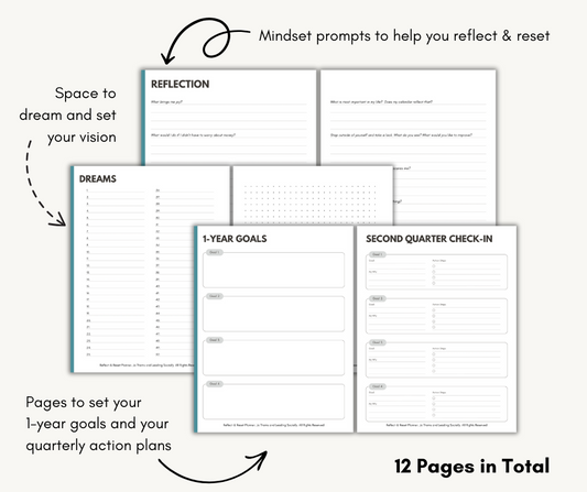 12 Planner Pages in Total