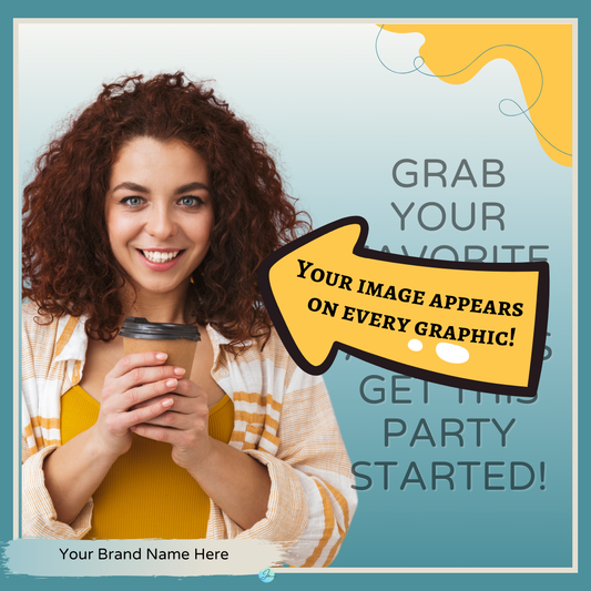 Your Image appears on every graphic