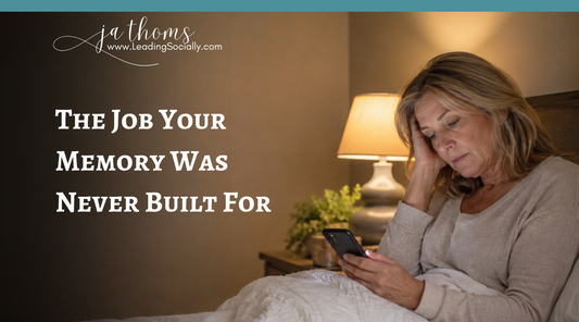 Why Remembering Everything Is Wearing You Out