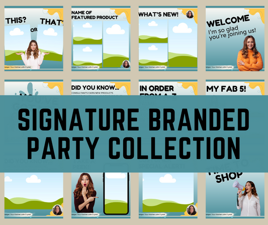 Signature Branded Party Collection