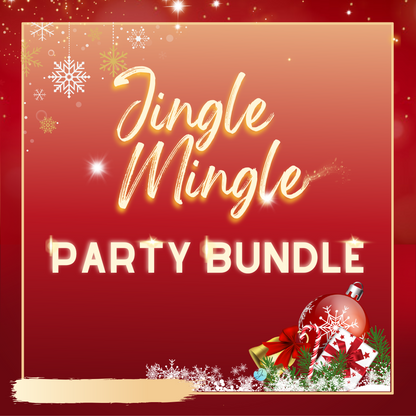 Direct Sales Theme Party Graphics Bundle - Jingle Mingle