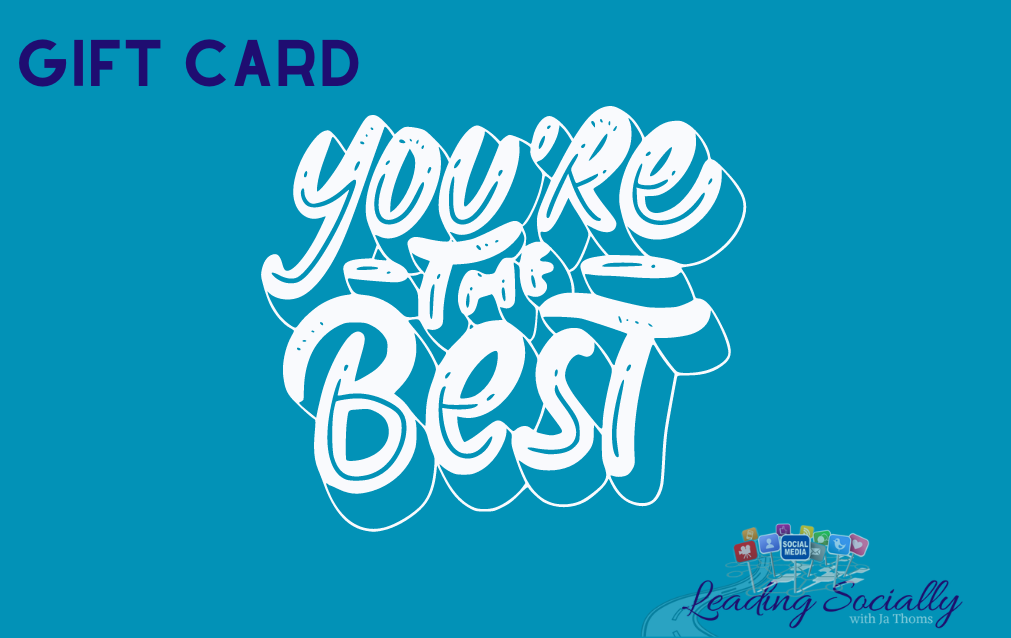 Leading Socially Digital Gift Card